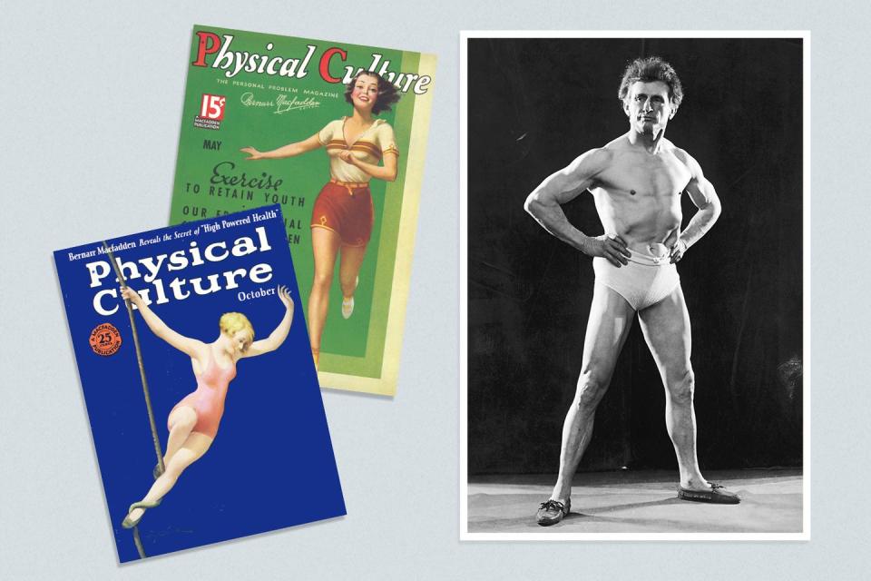 physical magazine covers, bernarr macfadden