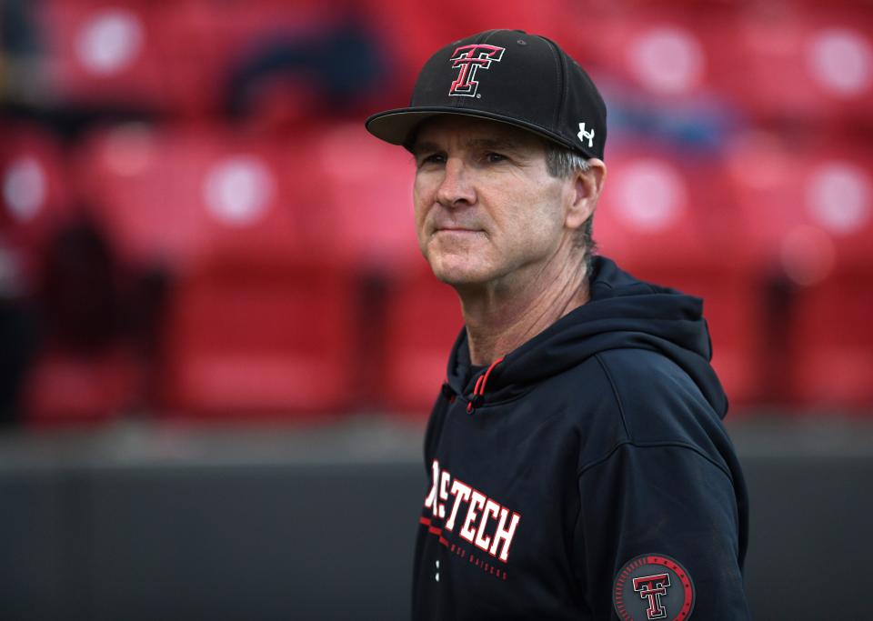 Texas Tech coach Tim Tadlock and the Red Raiders have dropped four games in a row, including a three-game sweep last weekend against Texas in Austin. The Red Raiders' tough early schedule in the Big 12 continues with a home series this weekend against TCU, which swept Tech last year in Fort Worth.