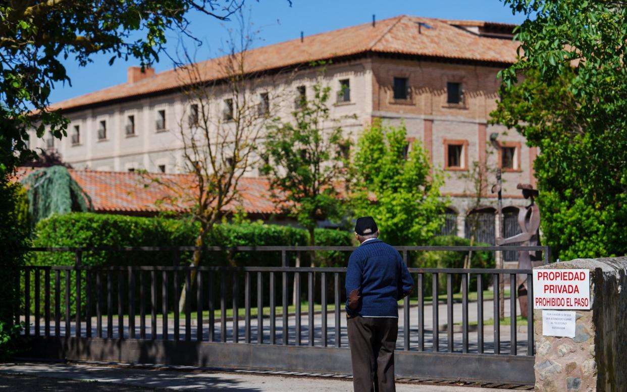 The Convent of the Poor Clares of Santa Clara de Belorado, near Burgos in northern Spain