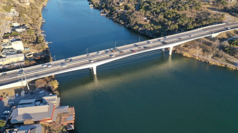 shot of Marble Falls, Texas