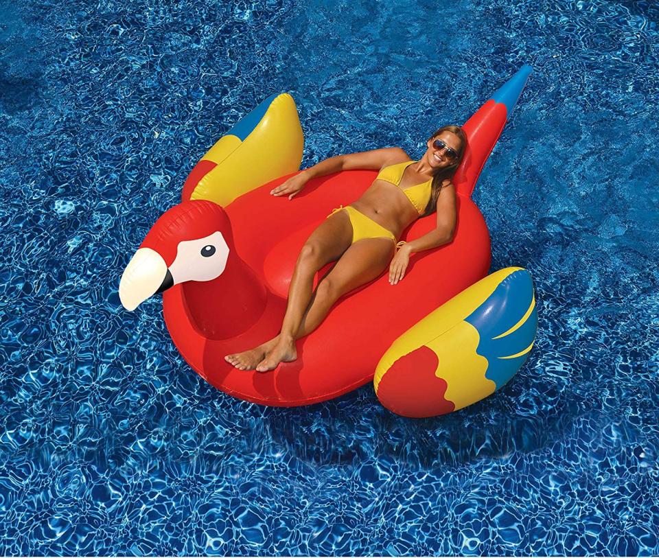 Giant Parrot Pool Float