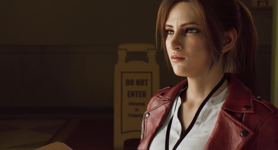 Claire (Stephanie Panisello) in Resident Evil: Infinite Darkness (Netflix)