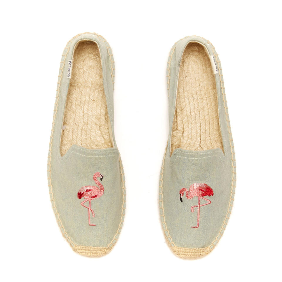 Embroidered Espadrilles