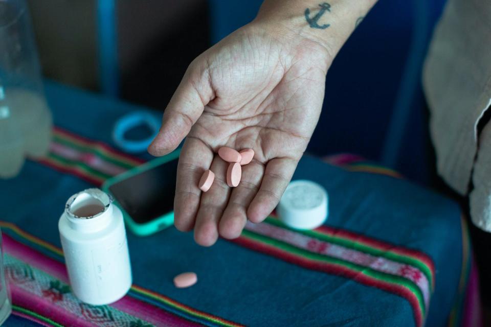 The first PrEP drug was approved in 2012, but access remains uneven across the U.S. <a href="https://www.gettyimages.com/detail/photo/young-latina-woman-taking-medicine-royalty-free-image/1320349143" rel="nofollow noopener" target="_blank" data-ylk="slk:Sara Jurado/E+ via Getty Images;elm:context_link;itc:0;sec:content-canvas" class="link ">Sara Jurado/E+ via Getty Images</a>