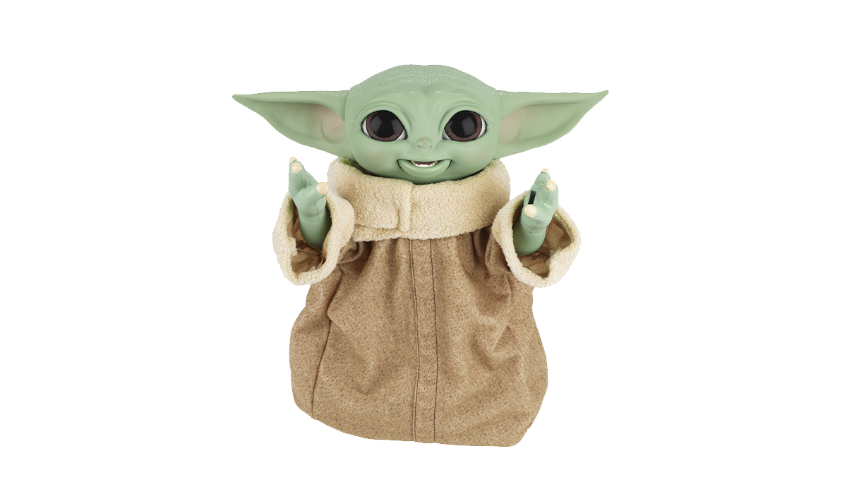 Feed the Force! This animatronic Baby Yoda is one of the hottest toys out there. (Photo: Walmart)