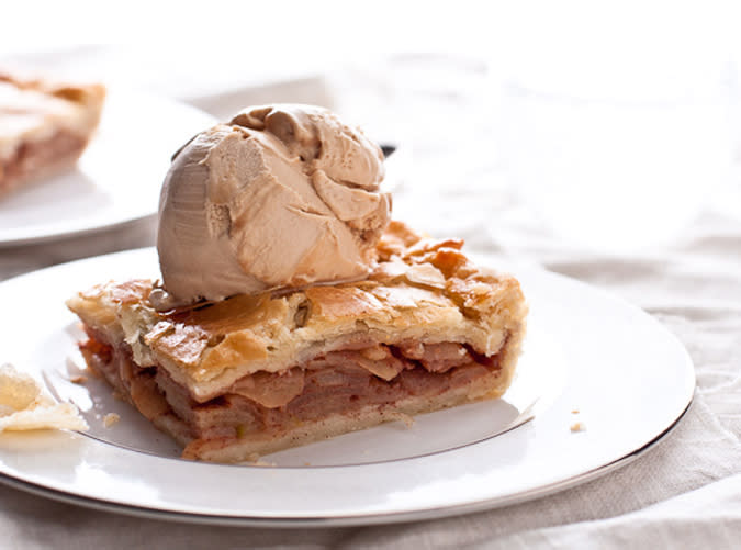 Bourbon Caramel Apple Pie