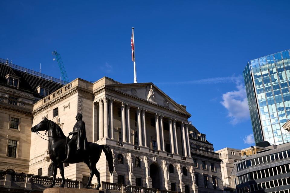 The Bank of England said that it has spent a fraction of the £65 billion gilt-buying programme launched last week (John Walton/ PA) (PA Wire)