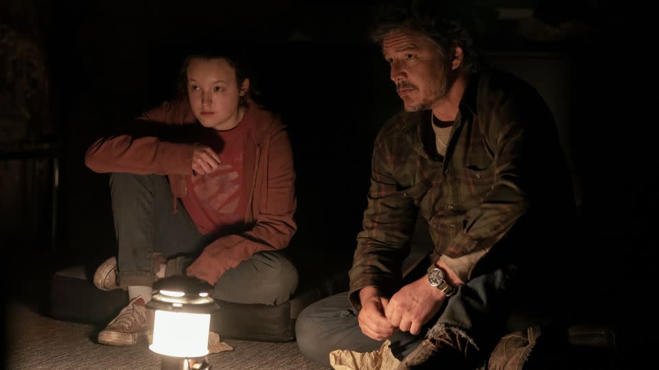 Bella Ramsey and Pedro Pascal in 'The Last of Us.' - Liane Hentscher/HBO