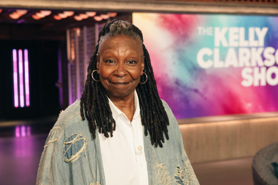 Whoopi Goldberg on "The Kelly Clarkson Show" in 2024<p>NBC/Getty Images</p>