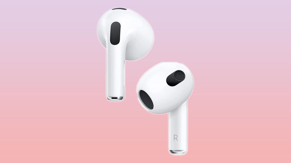 White Apple AirPods. (Photo: Apple)