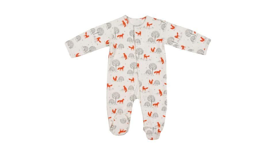 Magnetic Organic Cotton Footie Pajamas