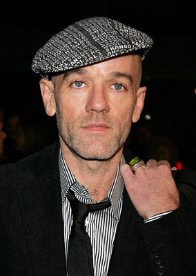 Michael Stipe at the NY premiere of Lions Gate's Beyond the Sea