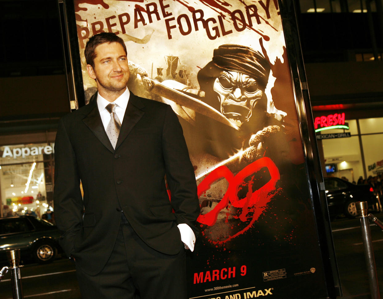 Gerard Butler entró en el horizonte del público gracias a un éxito como '300'. (Foto de Kevin Winter/Getty Images)