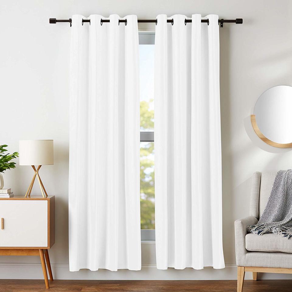 No need to play peek-a-boo with the neighbors! These blackout curtains promise privacy. (Photo: Amazon)