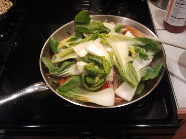 Instant noodle stir-fry