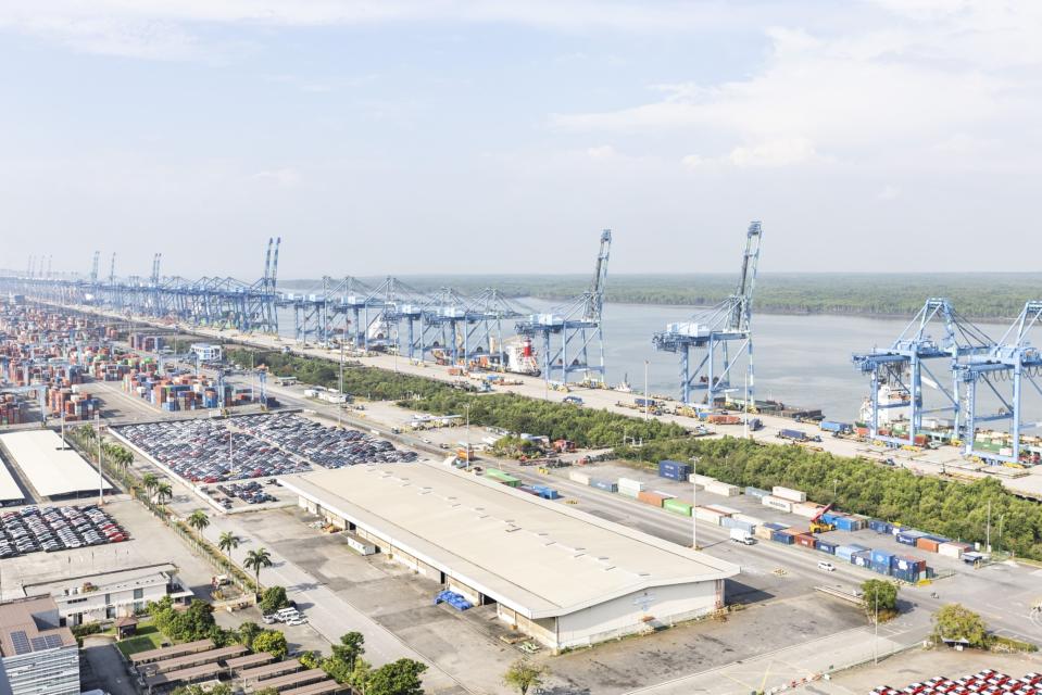 Westports operation in Klang.