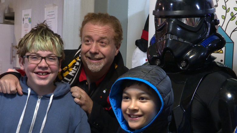 Anonymous Jedi treats 140 at-risk Calgary youth to private Star Wars screening