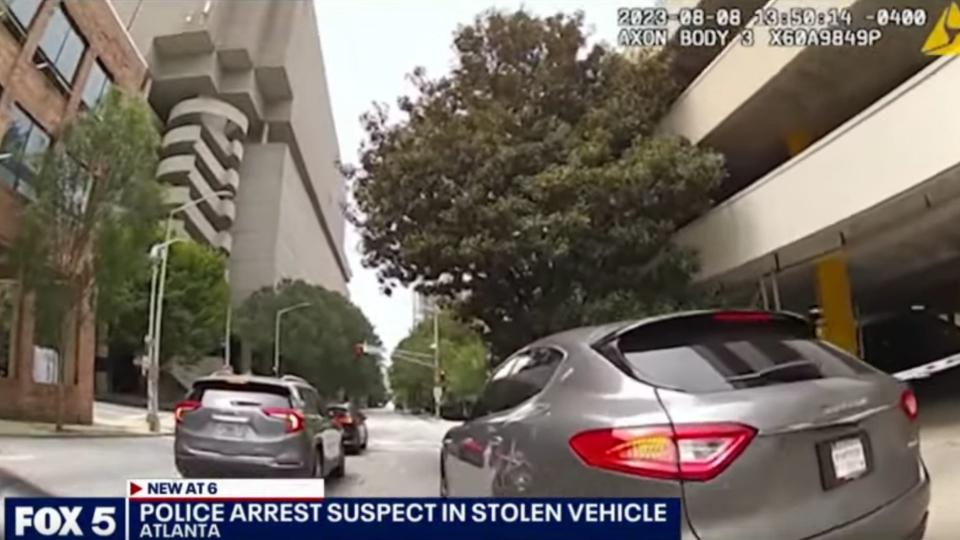 Atlanta Police Bust Driver With Stolen Maserati Levante