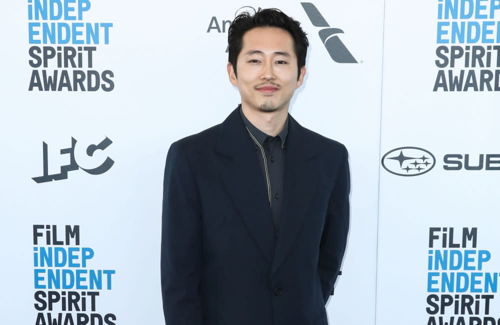 Steven Yeun doesn't want to be weighed down by Marvel expectations credit:Bang Showbiz