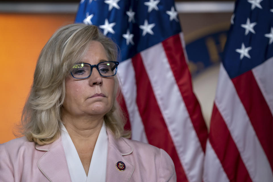 "There has never been a greater betrayal by a President of the United States of his office and his oath to the Constitution," said Rep. Liz Cheney (R-Wyo.) (Photo: AP Photo/J. Scott Applewhite)