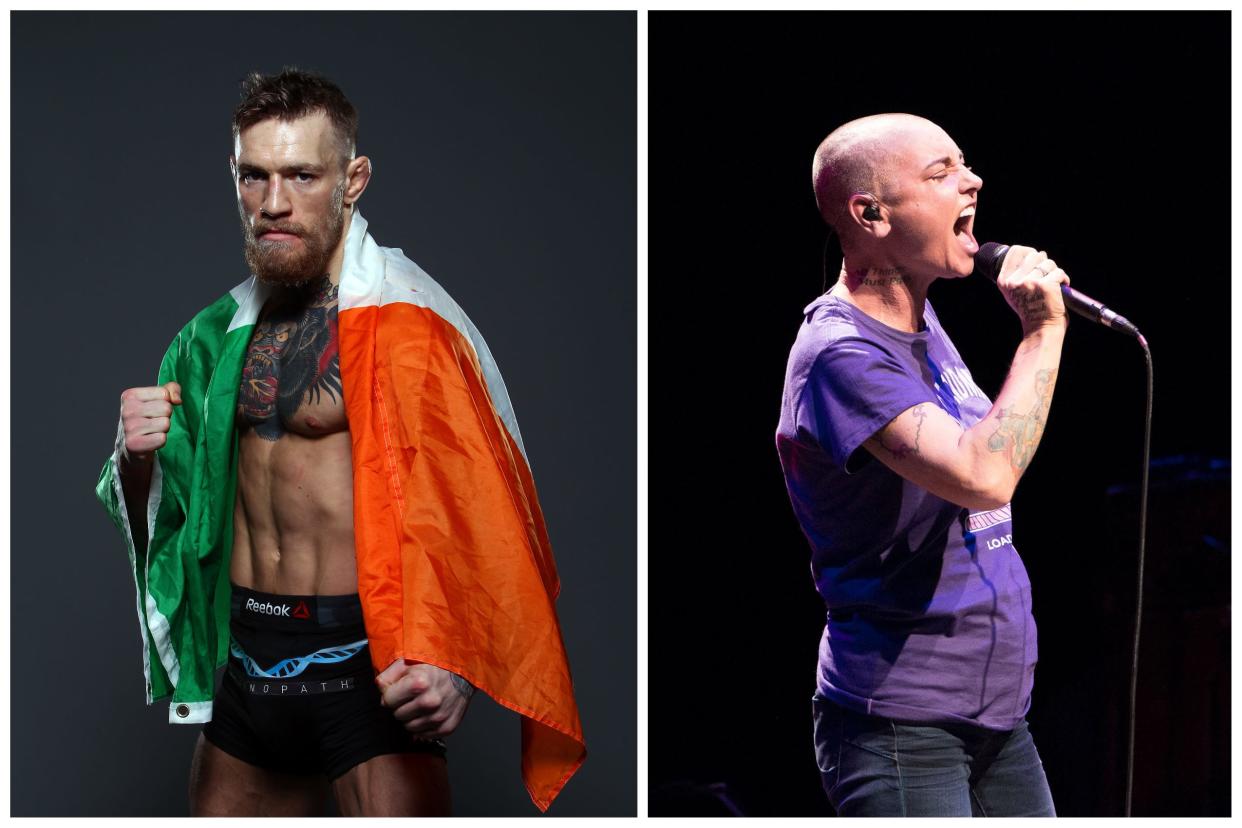 Conor McGregor and Sinead O'Connor