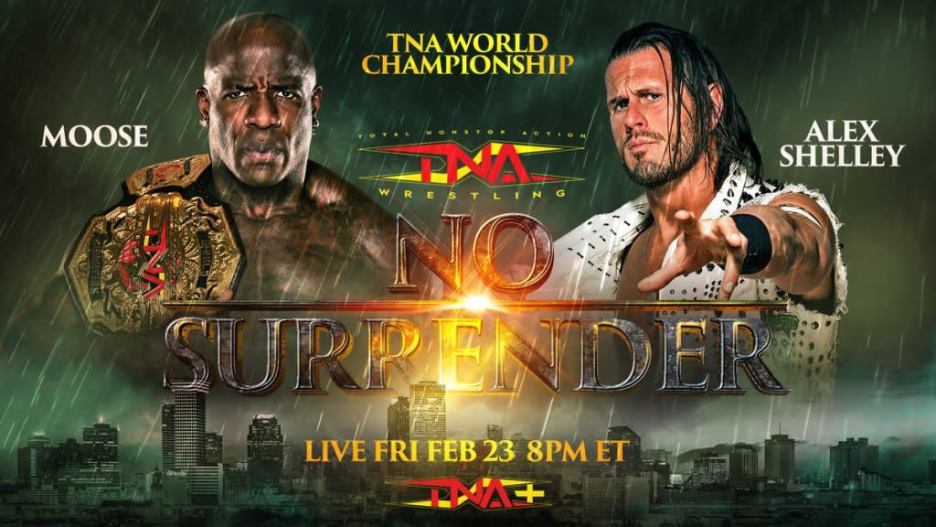 Moose vs Alex Shelley TNA No Surrender