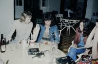 <p>The Rolling Stones, Charlie Watts and Bill Wyman being interviewed while recording 'Goats Head Soup' album in Kingston, Jamaica, 9th December 1973.</p>