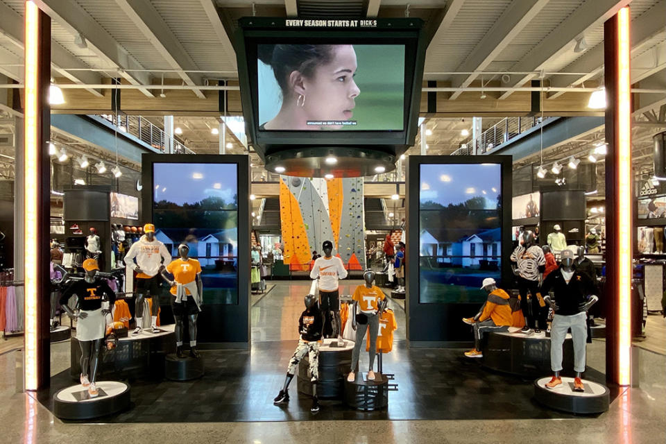 A look at the Dick’s Sporting Goods House of Sport banner in Knoxville, Tenn. - Credit: Courtesy of Dick's Sporting Goods