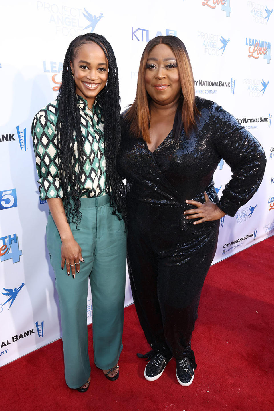 Rachel Lindsay and Loni Love