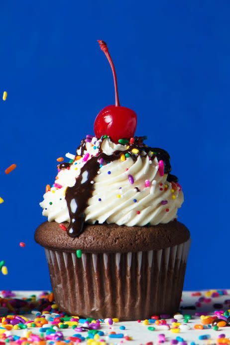 Chocolate Sundae Cupcakes