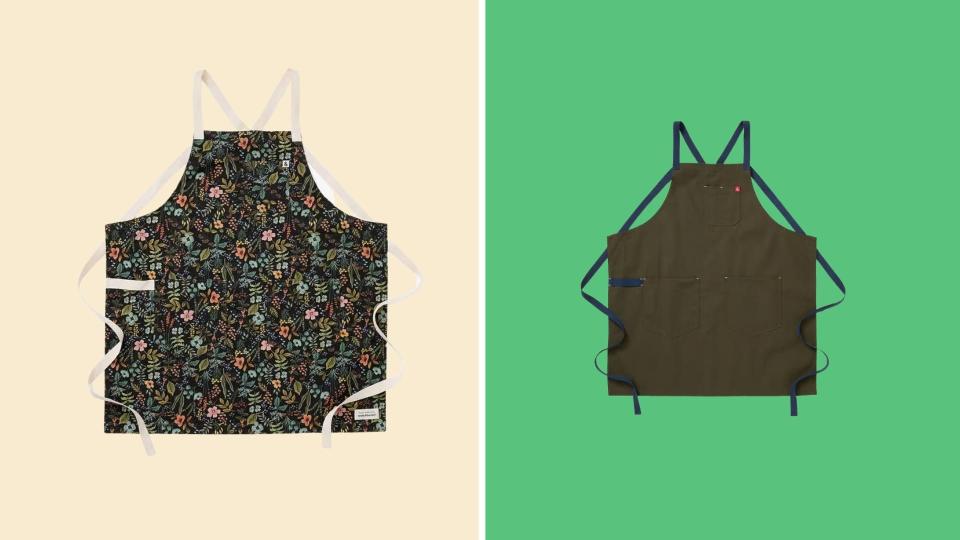 Hedley & Bennett has apron collabs with Rifle Paper Co., National Parks, The Beatles and more!