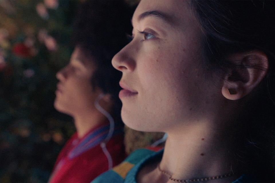 Jaques Colimon and Grace Kaufman in “The Sky Is Everywhere,” now streaming on Apple TV+.