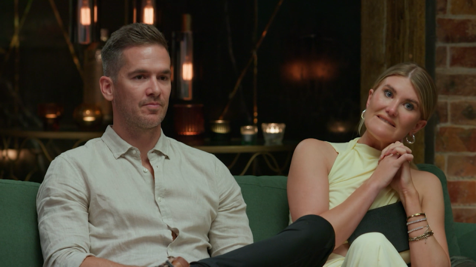 Although we know Lauren and Jono don't go the distance, Scott does think that Jono's feelings for Lauren have been genuine thus far. Credit: Channel Nine