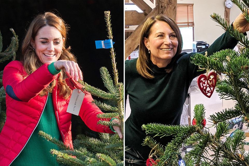 Kate Middleton and Carole Middleton