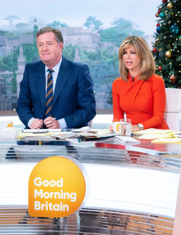 Piers' former Good Morning Britain colleague Kate Garraway will replace him (Photo: S Meddle/ITV/Shutterstock)