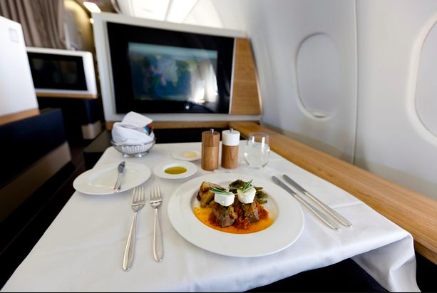 First Class Airline Luxury
