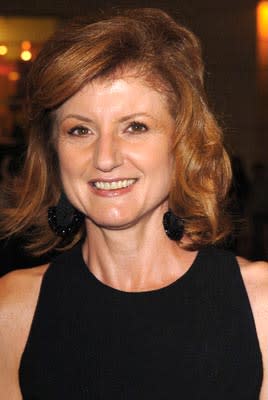 Arianna Huffington at the Westwood premiere of Lions Gate Films' A Love Song for Bobby Long