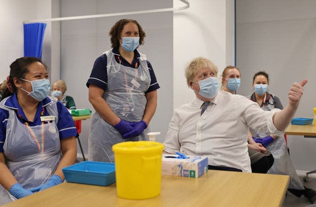 Boris Johnson in Buckinghamshire