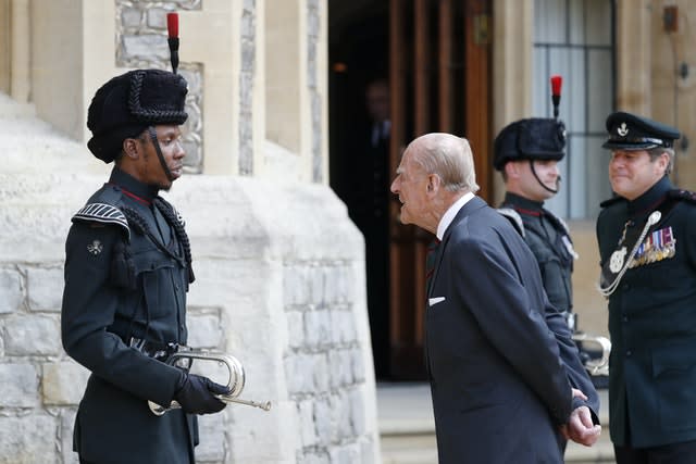 Transfer of the Colonel-in-Chief of the Rifles