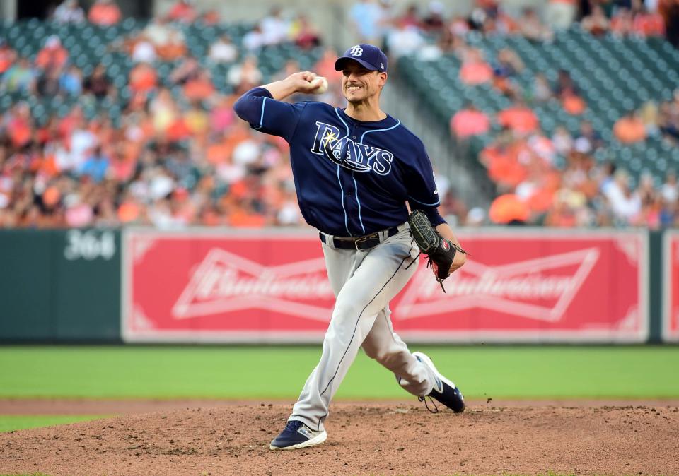 Tampa Bay Rays pitcher Charlie Morton