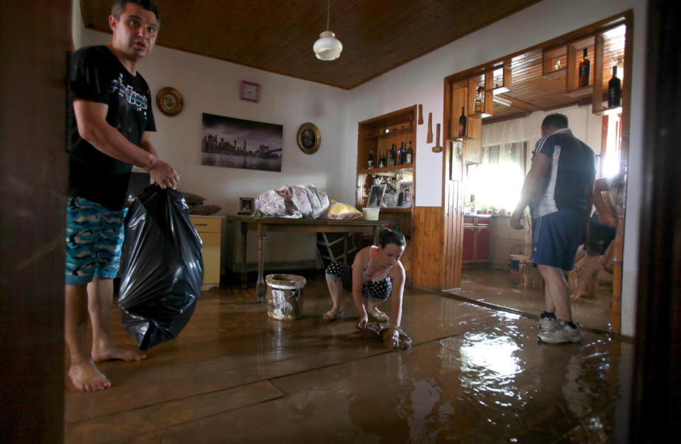 Macedonia hit by torrential rain and flooding