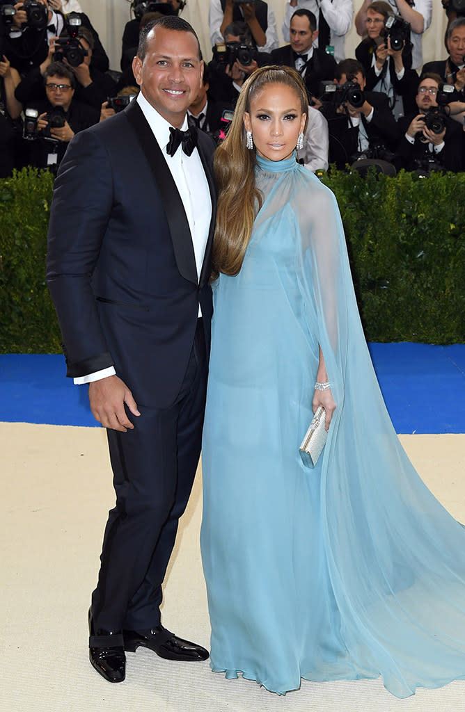 Jennifer Lopez and Alex Rodriguez attended the Met Gala in May. (Photo: Karwai Tang/WireImage)