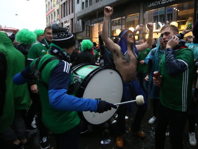 Northern Ireland fans