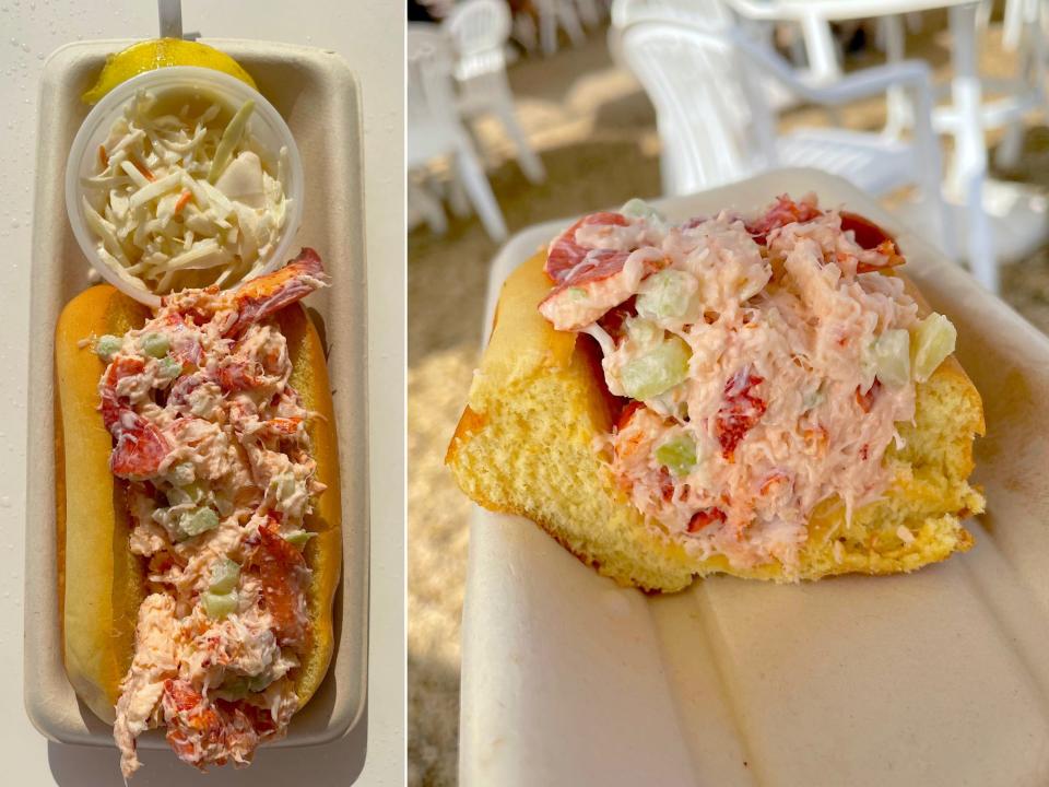 Clam Bar lobster roll