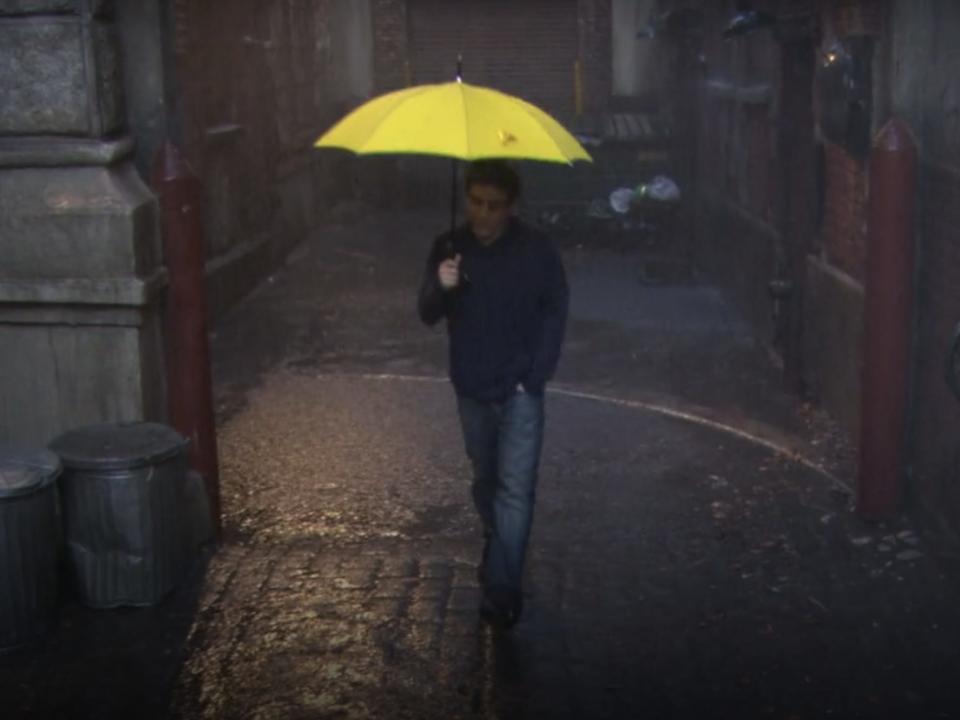 how i met your mother plot holes 2 st patricks day yellow umbrella