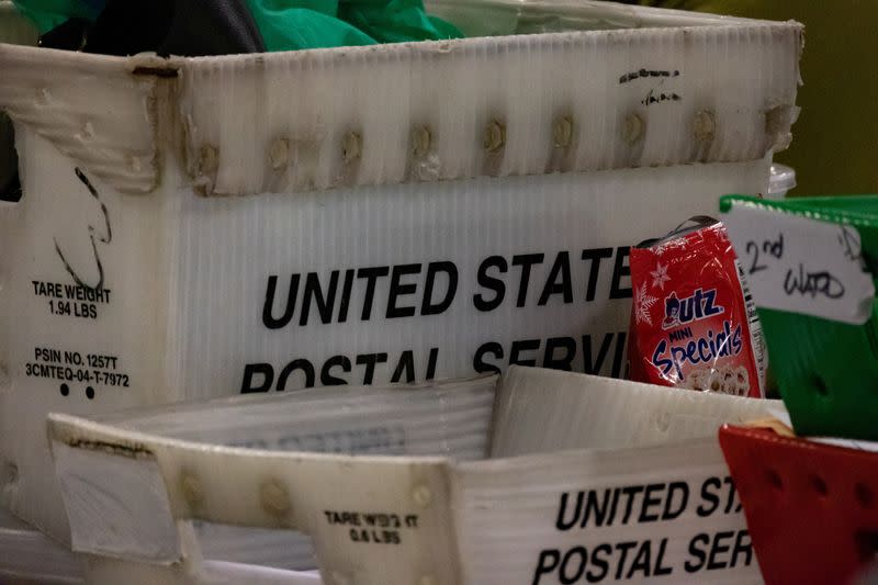 2022 U.S. midterm election ballot counting in Philadelphia