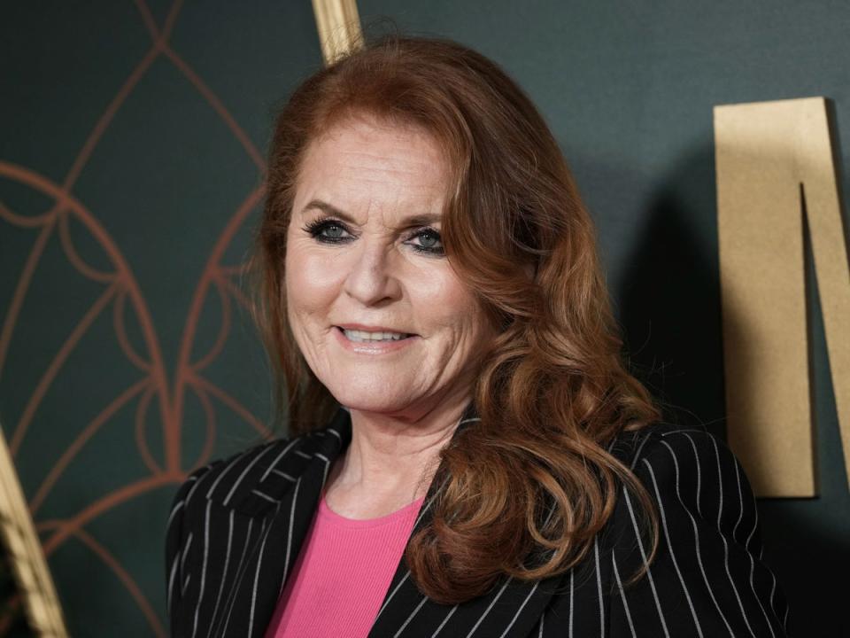 Sarah Ferguson has recently launched her own podcast and new podcast ‘Most Intriguing Lady’ (Scott Garfitt/Invision/AP)