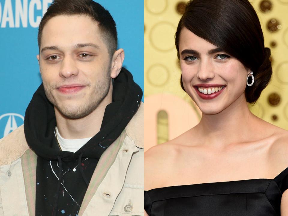 pete davidson margaret qualley