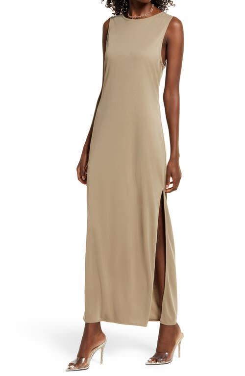 Open Edit Sleeveless Reversible Maxi Dress