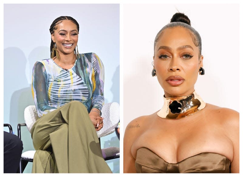 Keri Hilson (L), LaLa Anthony (R)